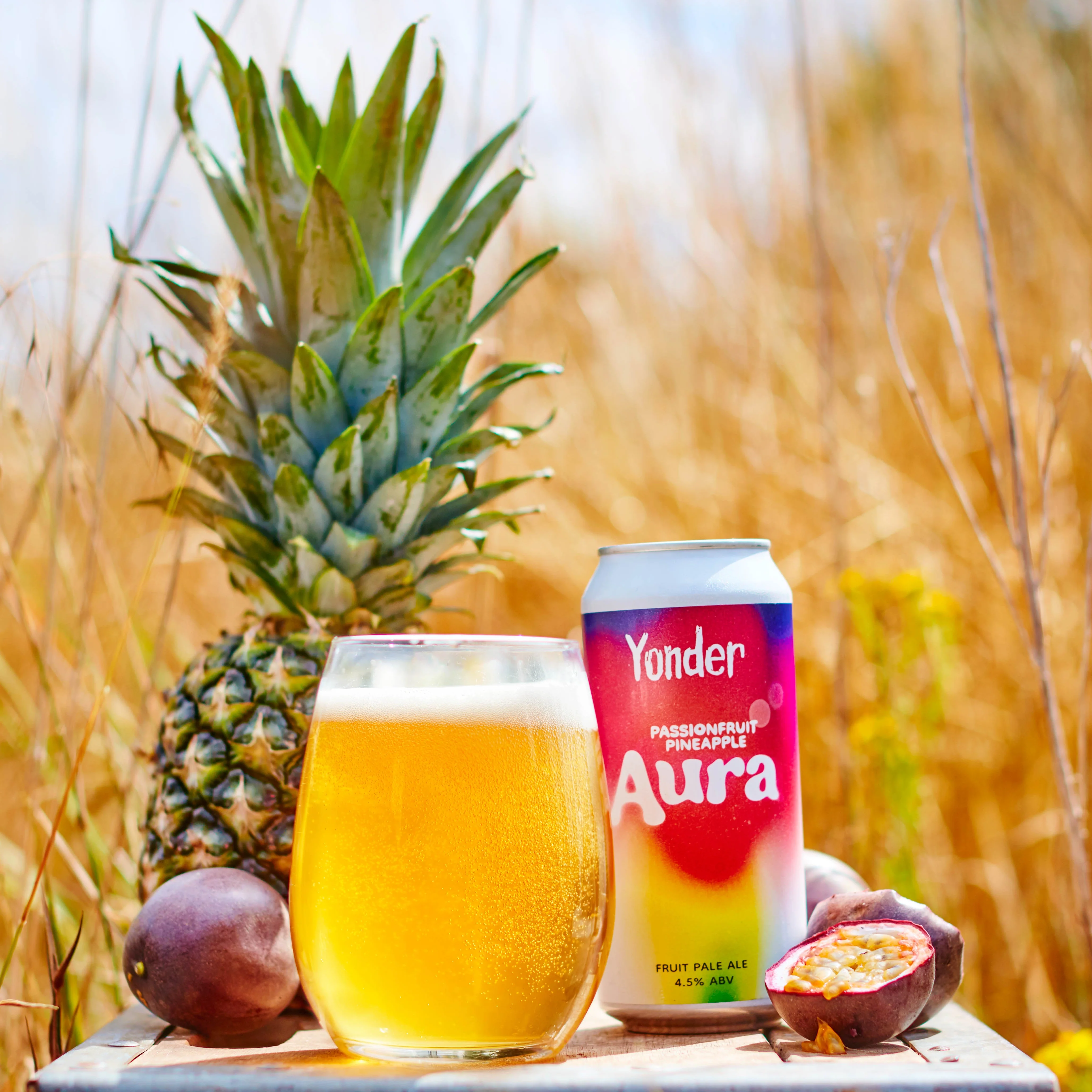 Aura: Passionfruit & Pineapple - 440ml can - Image 3