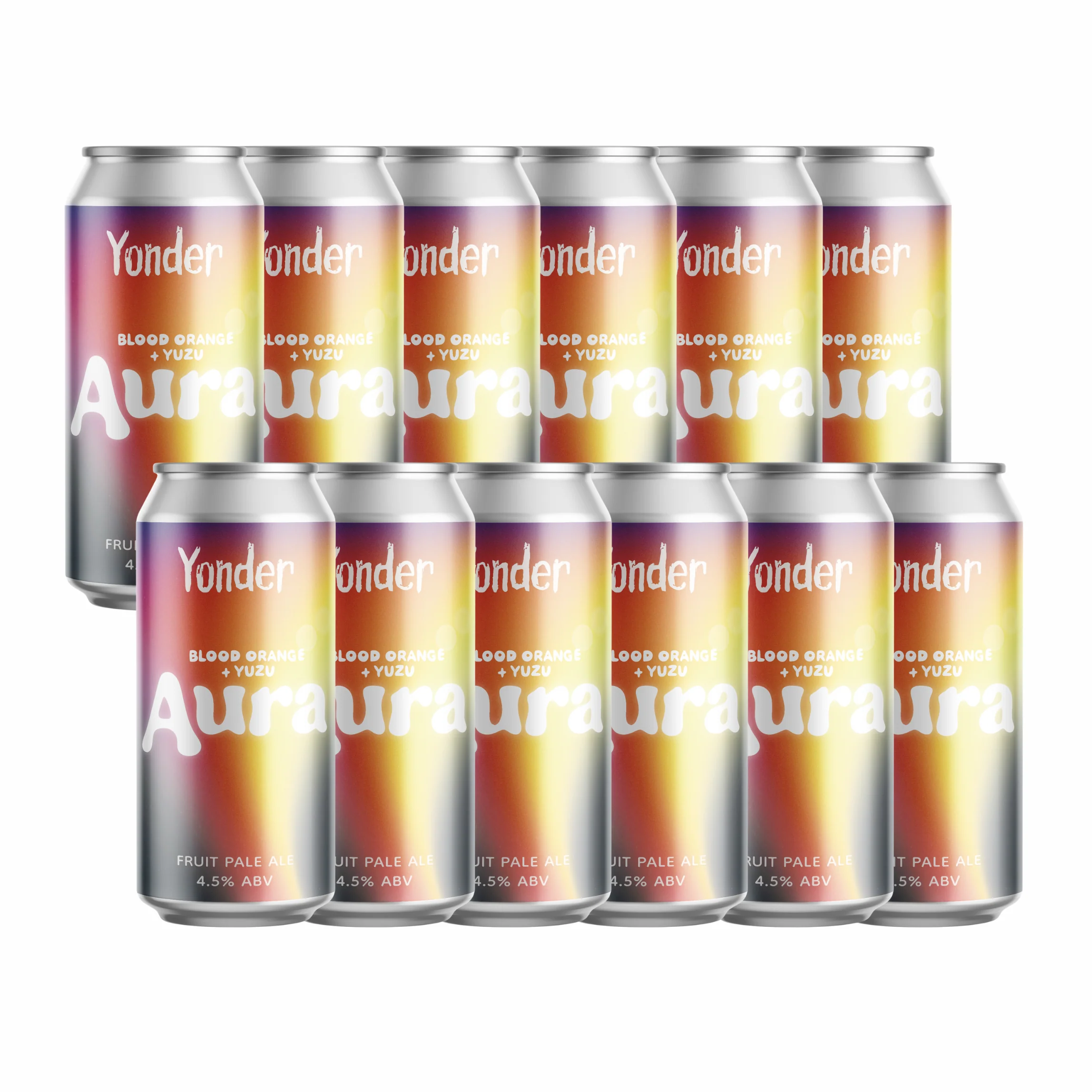 Aura (Blood Orange & Yuzu) - 440ml can - Image 3